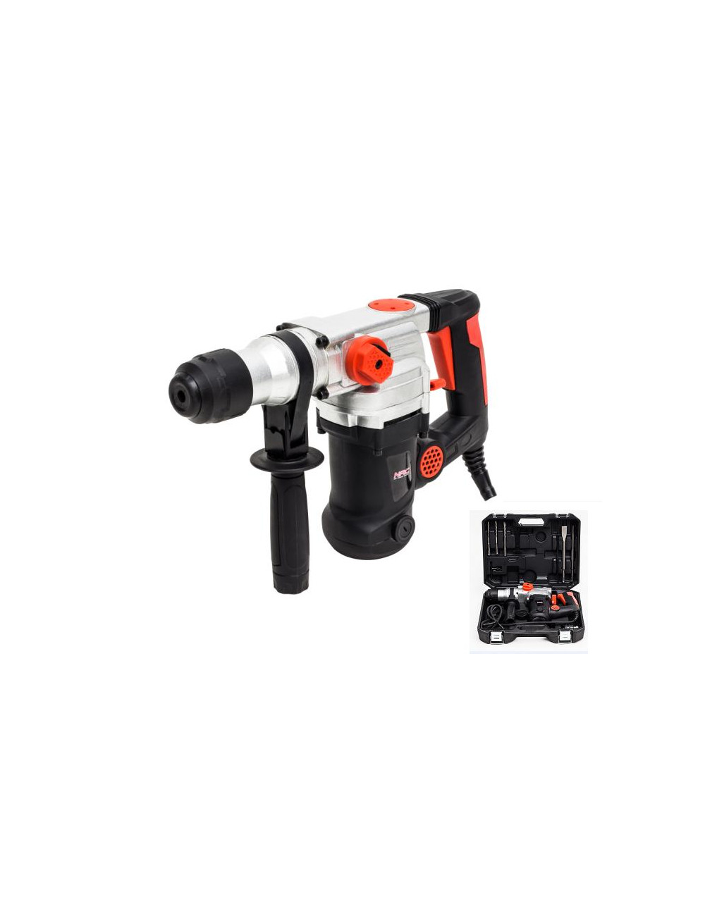 NAC MŁOT WIERCĄCO-KUJĄCY SDS-PLUS 1250W HE125-GY