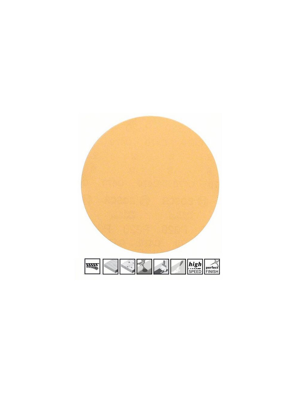 KRĄŻEK 225mm C470 gr. 80, 25szt.