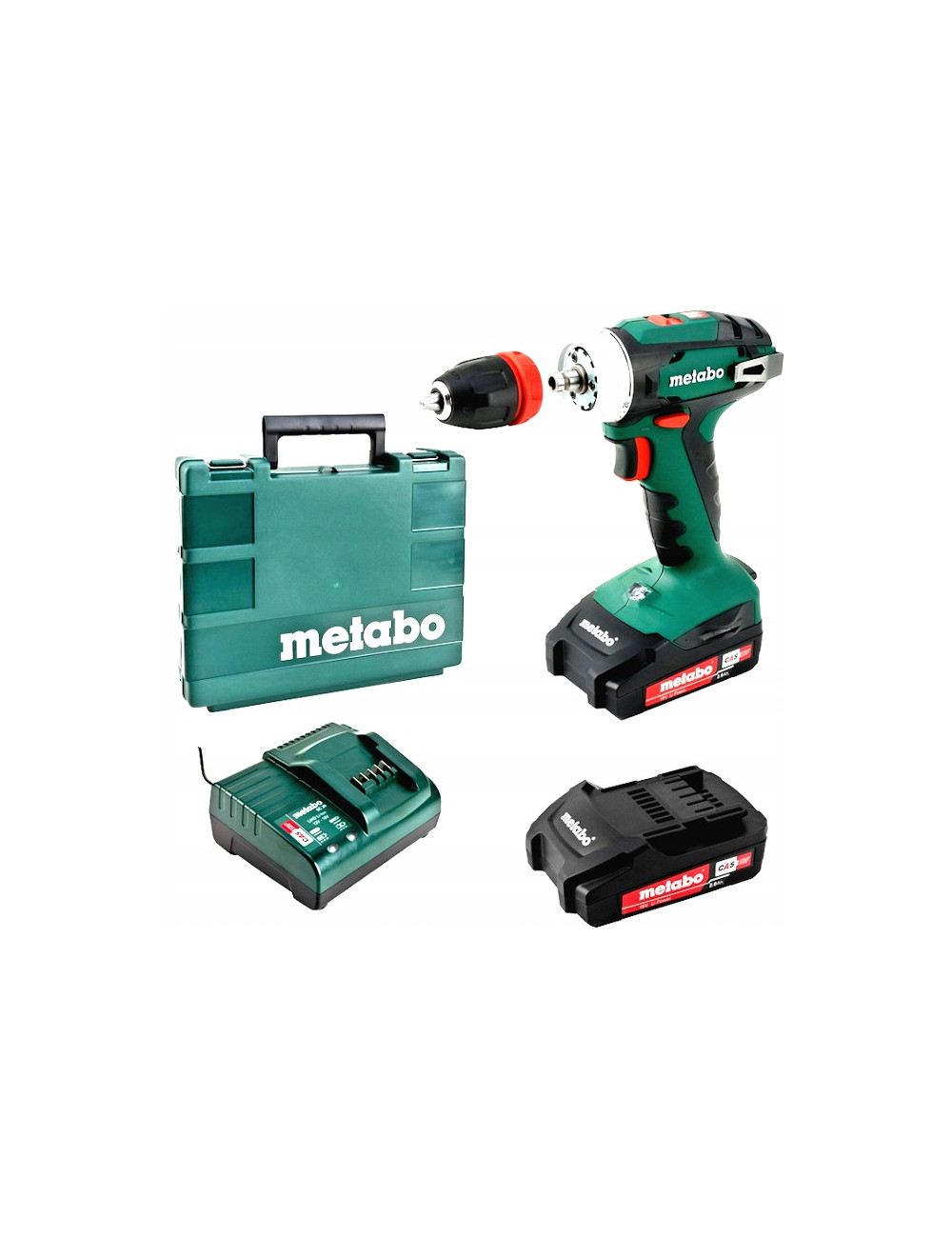 METABO WIERTARKO-WKRĘTARKA 18V 48 24Nm 2x2,0Ah LI-ION BS 18 QUICK