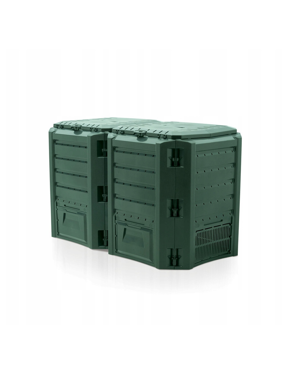 PROSPERPLAST KOMPOSTOWNIK 800L ZIELONY MODULE 2-SEGMENTY 1350 x 719 x 826mm
