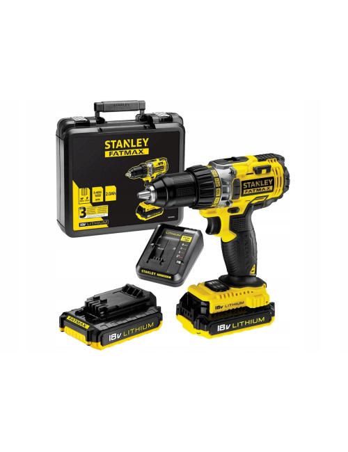 STANLEY WIERTARKO-WKRĘTARKA 18V 2x2,0Ah LI, WALIZKA