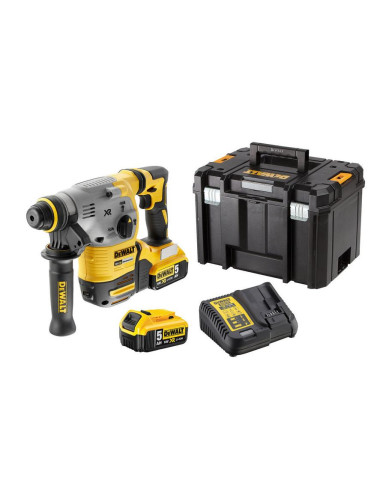 DEWALT MŁOT WIERCĄCO-KUJĄCY SDS-PLUS 18V 2,8J 2 x 5,0Ah XR LI-ION BEZSZCZOTKOWA DCH283P2