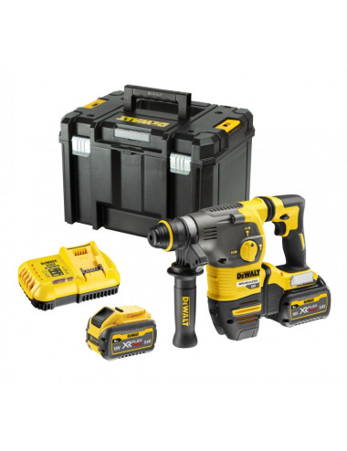 DEWALT FLEXVOLT MŁOT 54V 18V 2,8J 2 x 6,0Ah XR LI-ION DCH323T2