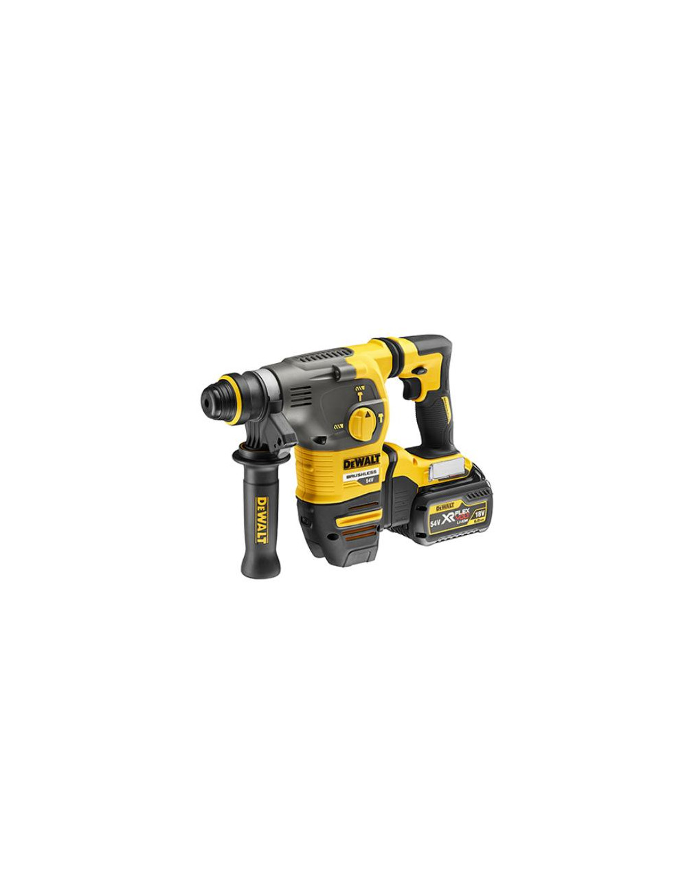 DEWALT FLEXVOLT MŁOT 54V 18V 2,8J 2 x 6,0Ah XR LI-ION DCH323T2