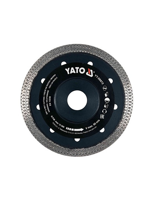 YATO TARCZA DIAMENTOWA 125mm DO CERAMIKI YT-59972