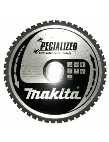 PIŁA TARCZOWA DO DREWNA 235x30mm 50-ZĘBÓW DO PŁYT WARSTWOWYCH