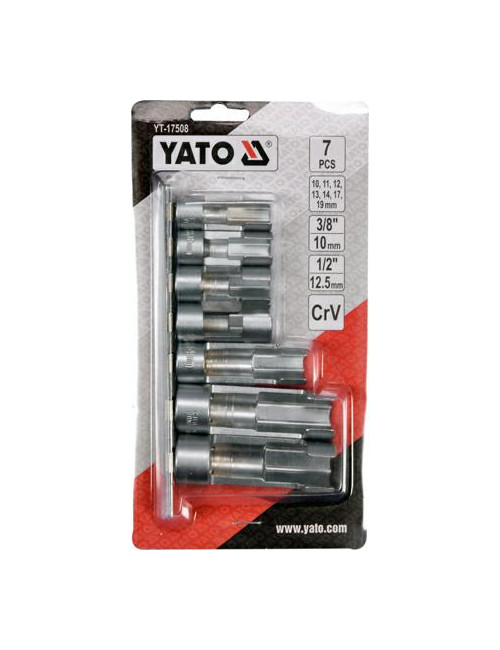 YATO NASADKI OTWARTE ZESTAW 7szt. YT-17508