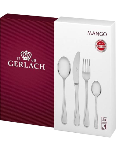 GERLACH ZESTAW SZTUĆCÓW MANGO 24szt.