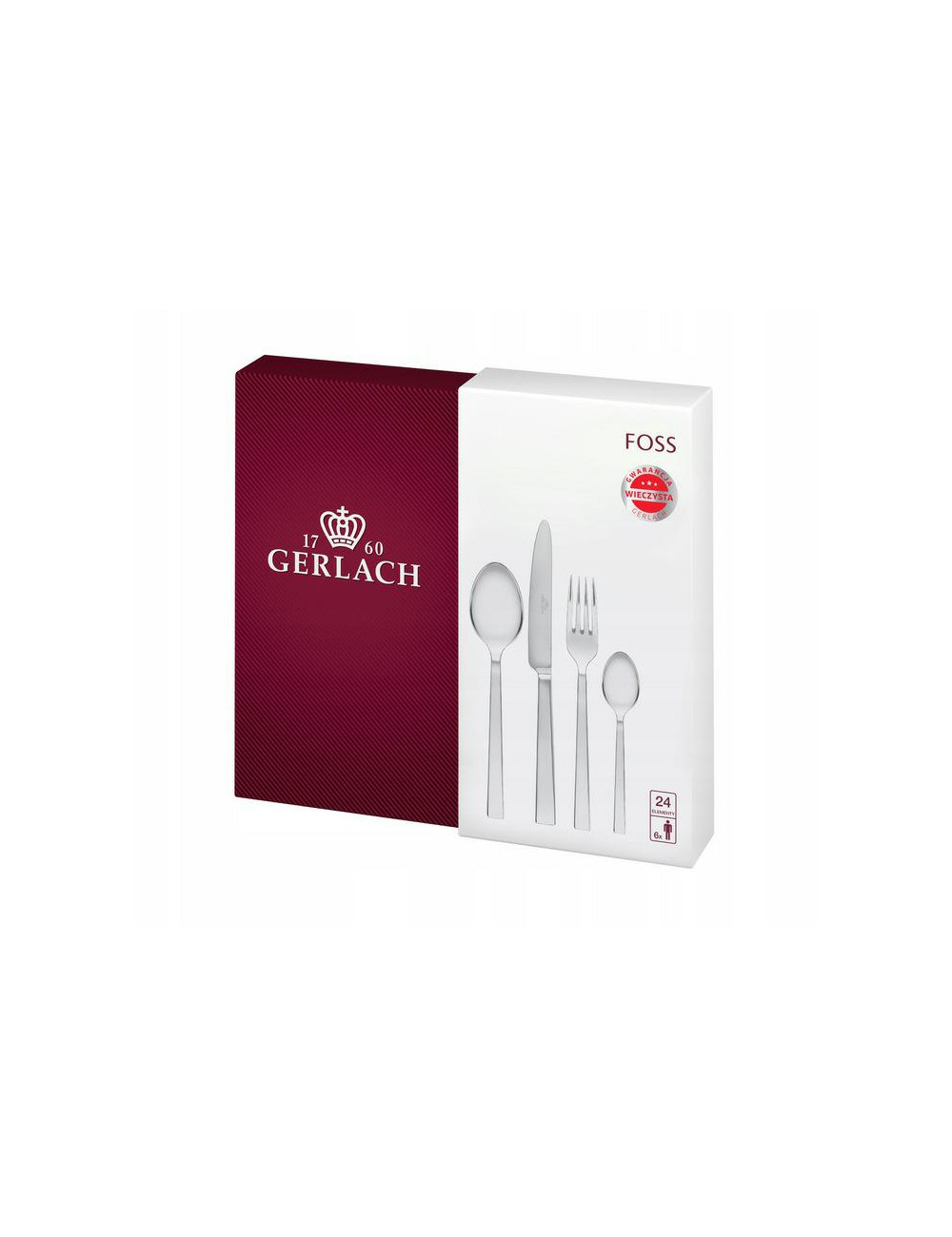 GERLACH ZESTAW SZTUĆCÓW FOSS 24szt.