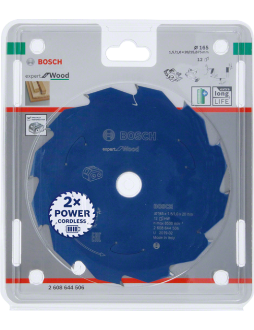 BOSCH PIŁA.EXP.WOOD ACCU 165x20x12z