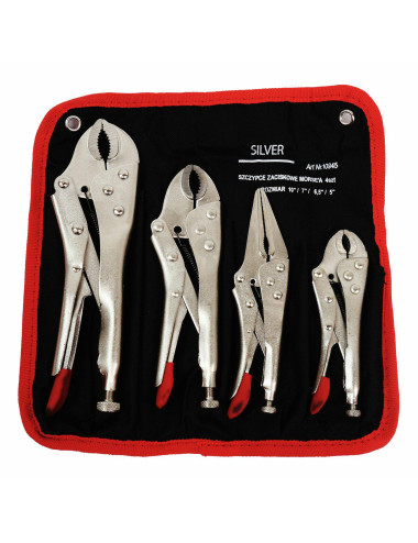 SZCZYPCE MORSEA 250mm 4szt. SILVER
