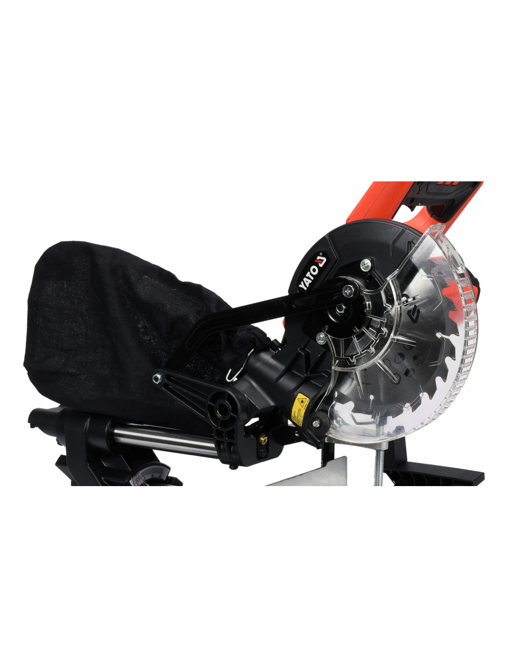 YATO PIŁA UKOŚNICA 1500W Z POSUWEM, LASER 185mm
