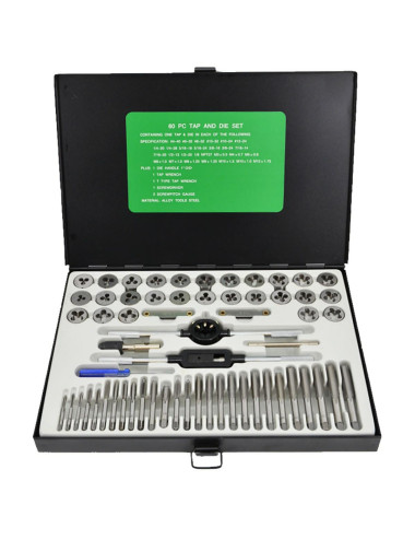 ROCKFORCE GWINTOWNIKI+NARZYNKI KOMPLET 60cz.