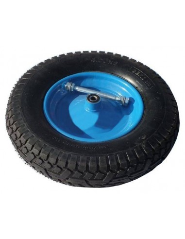 GEKO KOŁO DO TACZKI 4.00-8 6PR (FELGA NIEBIESKA)