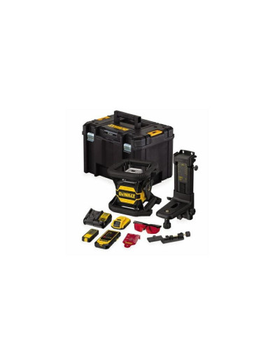 DEWALT LASER OBROTOWY 18V DCE080D1RS SAMOPOZIOM. 60m 1x2,0Ah TSTAK