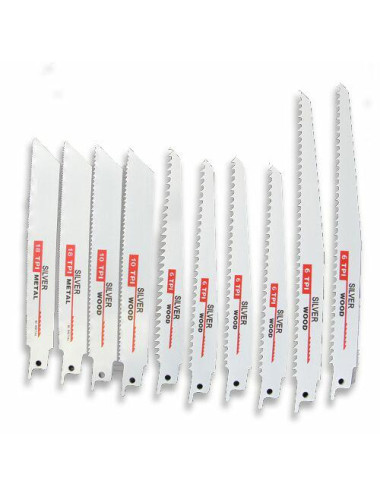 BRZESZCZOTY DO PIŁY SZBLASTEJ 10 szt SILVER