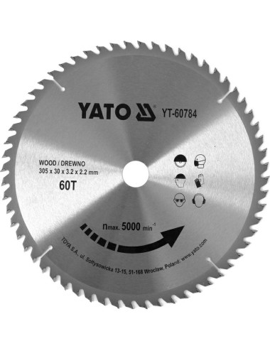 YATO PIŁA TARCZA WID. 305*60*30 60784