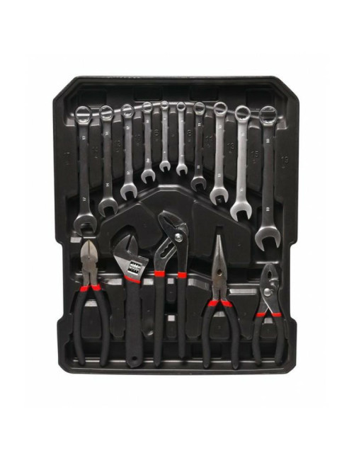 WMC ZESTAW KLUCZY 186el. W WALIZCE NA KÓŁKACH