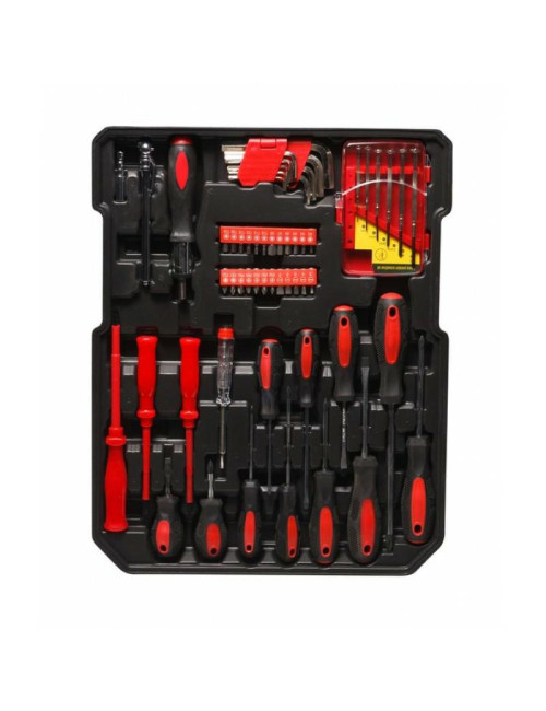 WMC ZESTAW KLUCZY 186el. W WALIZCE NA KÓŁKACH