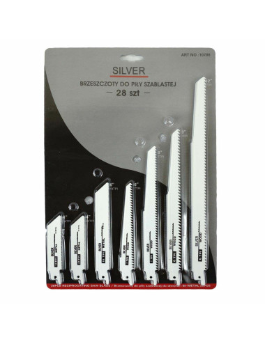 BRZESZCZOT DO PIŁY SZBLASTEJ 28 szt SILVER