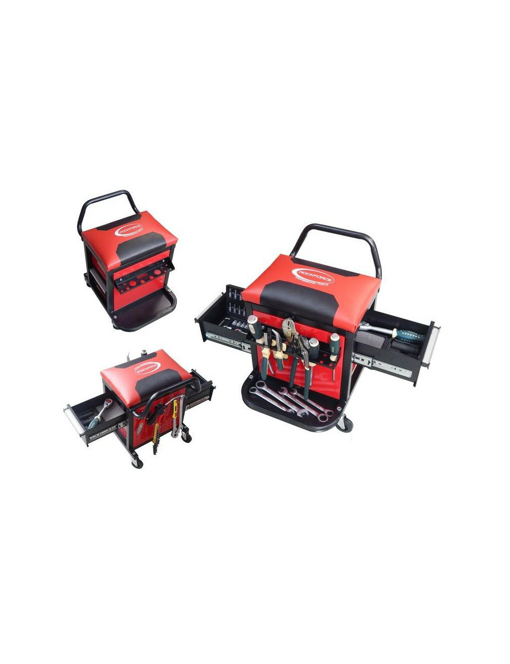 ROCKFORCE STOŁEK SIEDZISKO WARSZTATOWY (bez wyposażenia)