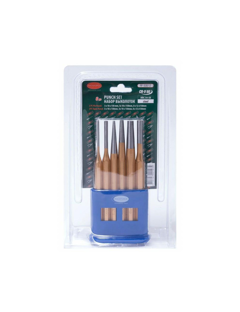 ROCKFORCE WYBIJAKI ZESTAW 6szt.