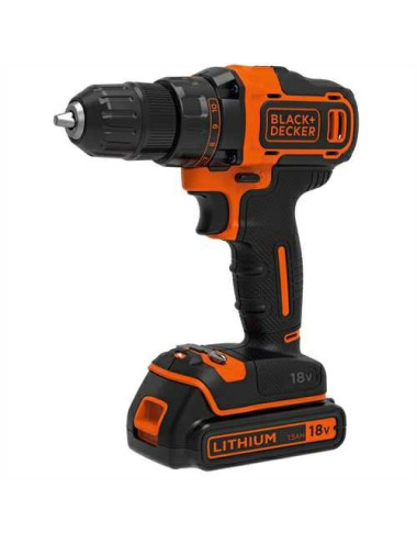 BLACK + DECKER WKRĘTARKA 18V 1x1,5AH BDCDD186K-XK