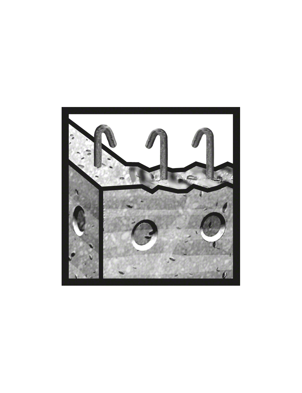 BOSCH WIERTŁO SDS MAX 20x 800x 920mm 8X