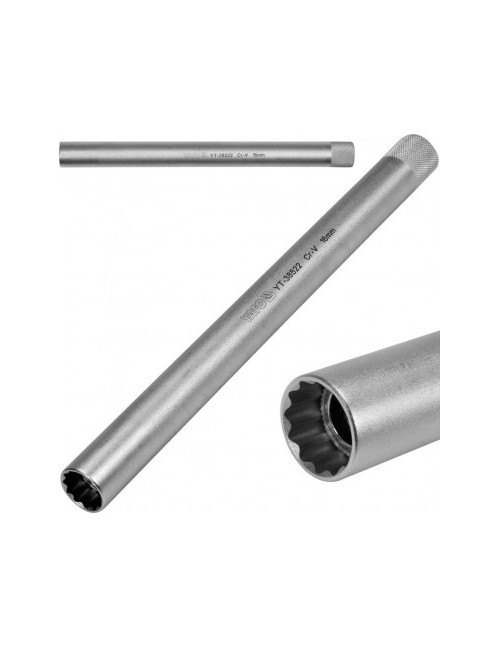 YATO NASADKA DO ŚWIEC 16mm EXTRA DŁUGA 250mm