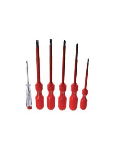 WKRĘTAKI ELEKTROTECHNICZNE 1000V KOMPLET 5szt.+ PRÓBNIK