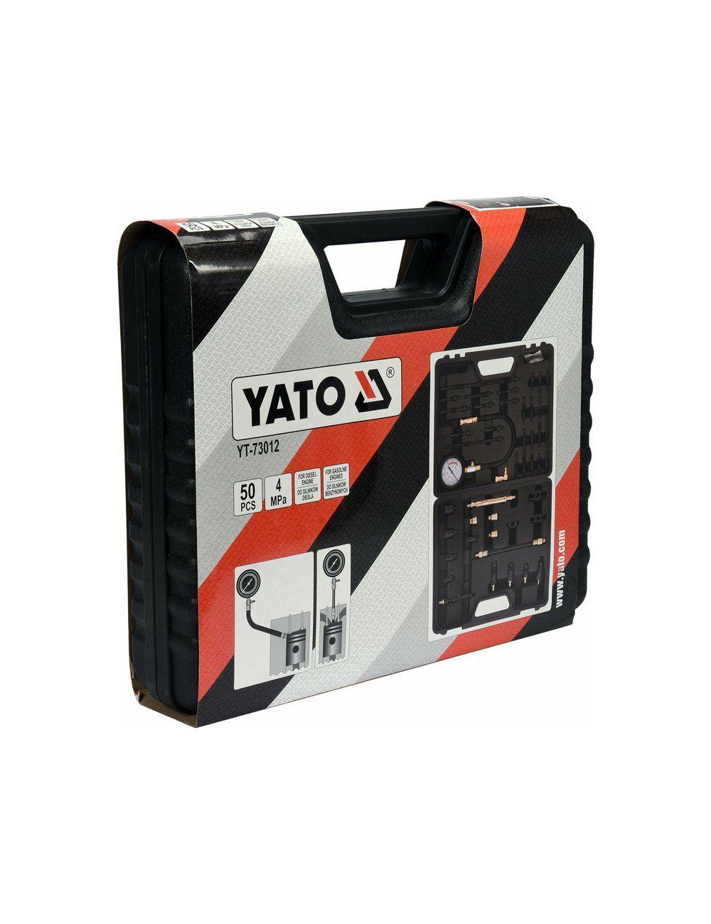 YATO MIERNIK CIŚNIENIA SPREŻANIA BENZYNA DIESEL YT-73012