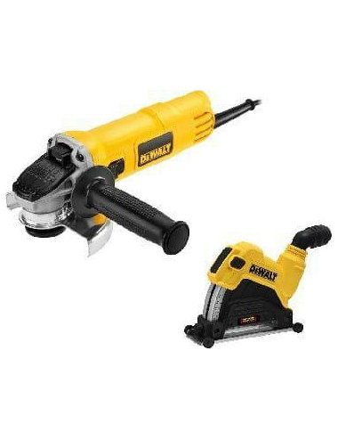 DEWALT SZLIFIERKA KĄTOWA 125 900W DWE46106 + OSŁONA DO CIĘCIA BETONU