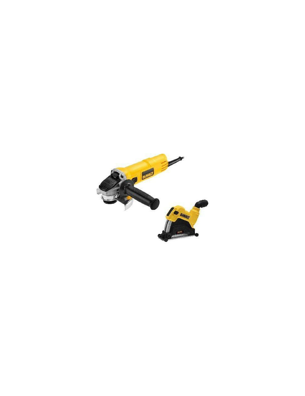 DEWALT SZLIFIERKA KĄTOWA 125 900W DWE46106 + OSŁONA DO CIĘCIA BETONU