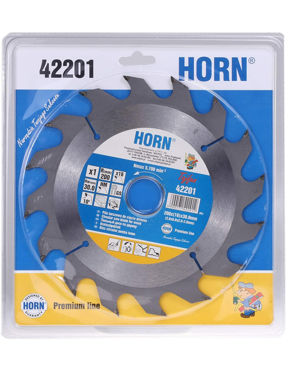 PIŁA TARCZA WIDIA 315*30*24z ART-POL