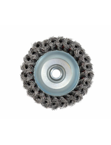 AWTOOLS SZCZOTKA DOCZOŁOWA 100mm DRUT SKRĘCANY GWINT M14