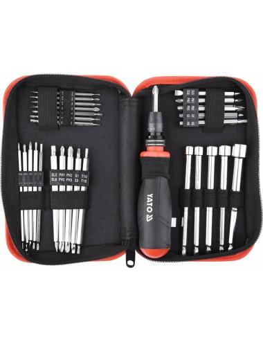 YATO WKRĘTAK Z KOŃCÓWKAMI ZESTAW 28szt.