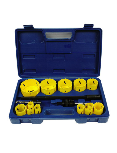 OTWORNICA 17cz. BI-METAL SILVER WALIZKA PVC