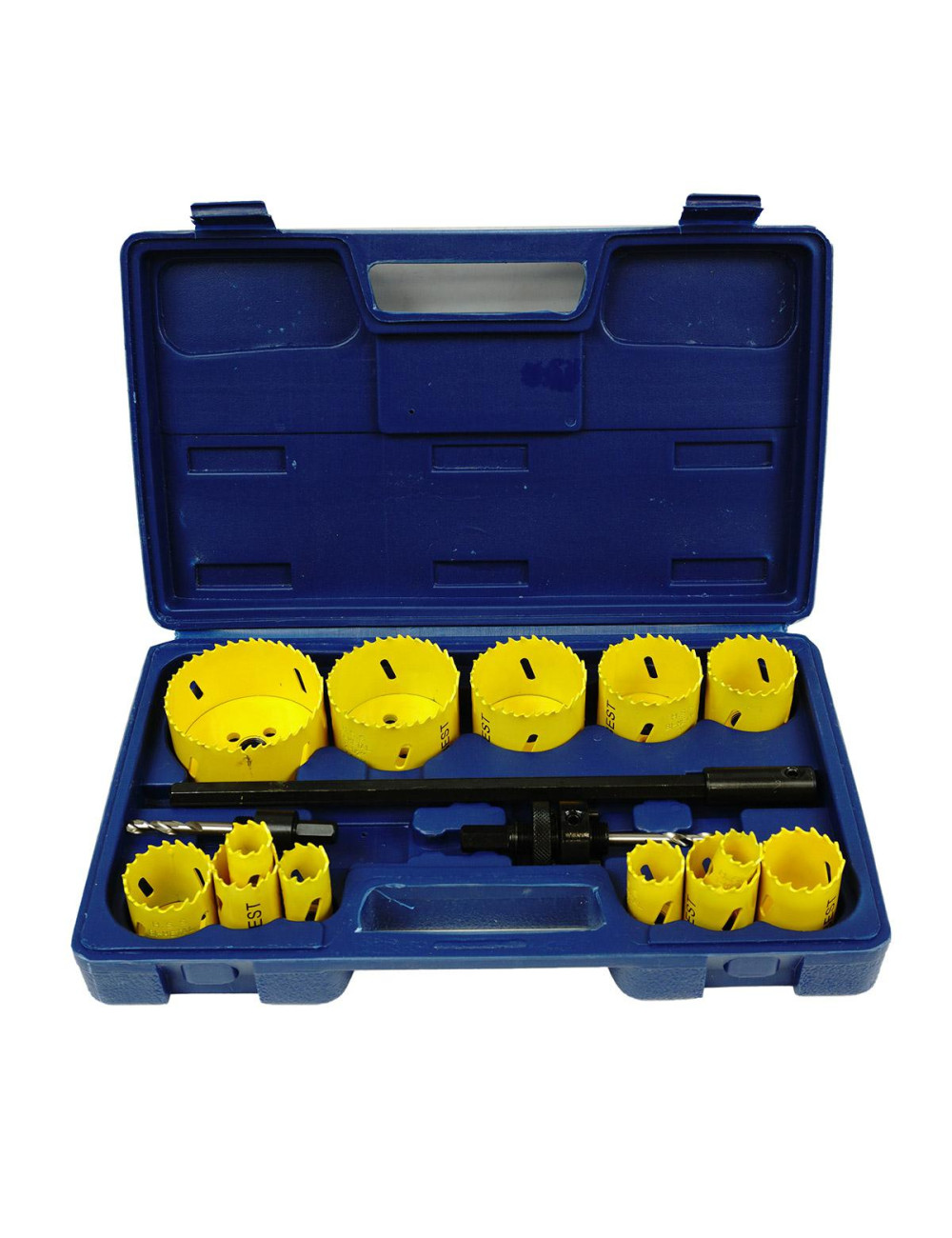 OTWORNICA 17cz. BI-METAL SILVER WALIZKA PVC