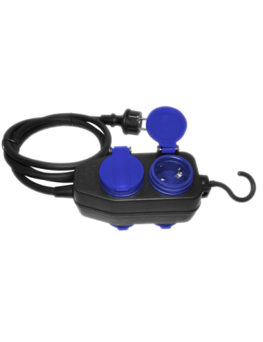 ORNO PRZEDŁUŻACZ WARSZTAT 4x GNIAZDA KABEL 10m IP44 GUMA 3x1,5mm2