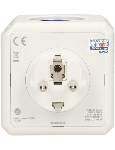 ORNO ROZGAŁĘŹNIK POWERCUBE USB 2x