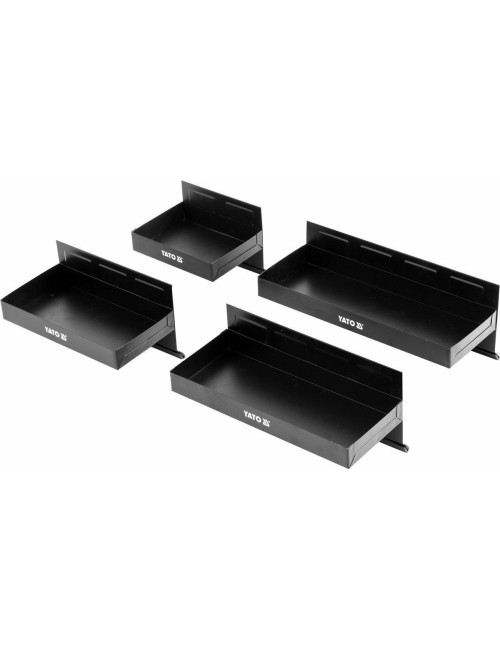 YATO ZESTAW PÓŁEK MAGNETYCZNYCH 4szt. YT-08682