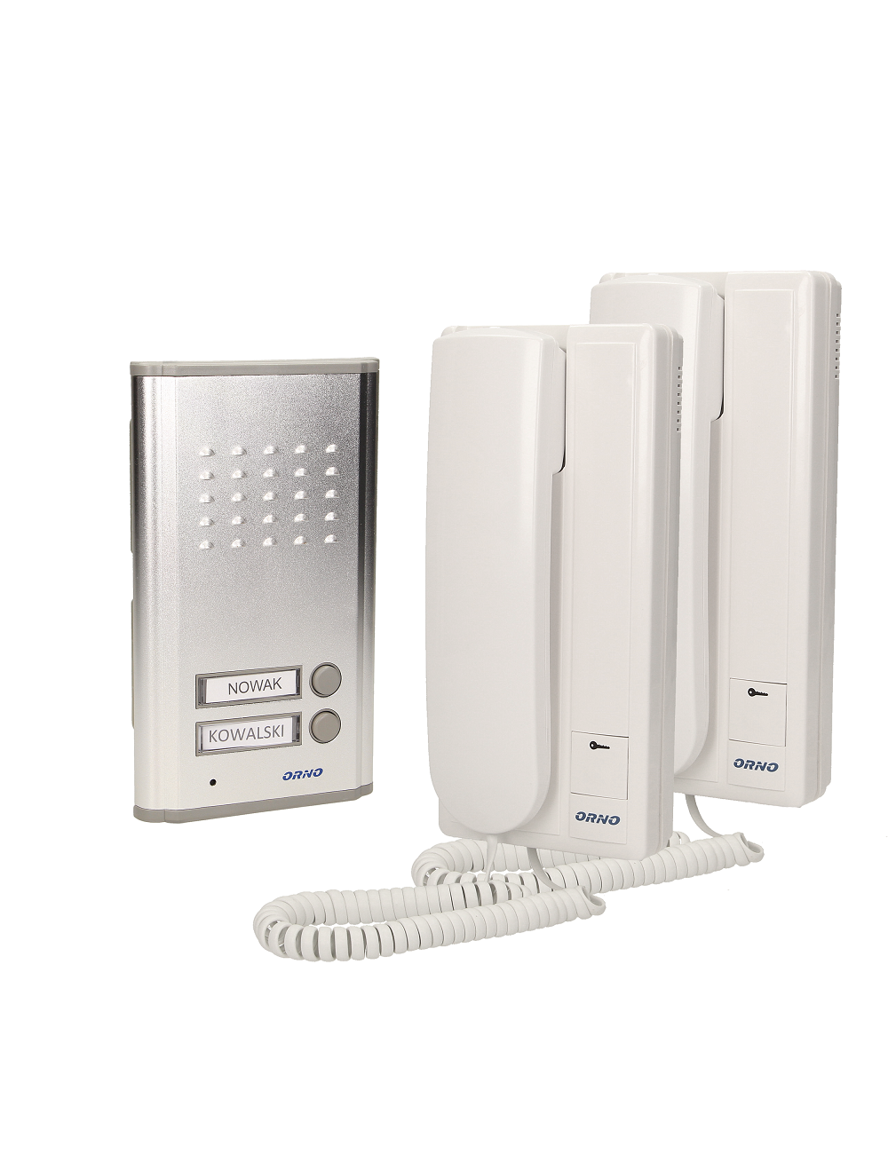 ORNO ZESTAW DOMOFONOWY 2-RODZ,PODTYNKOWY, FOSSA MULTI