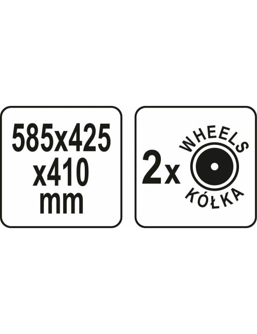 YATO SKRZYNIA SYSTEMOWA NA KOŁACH 42B S1