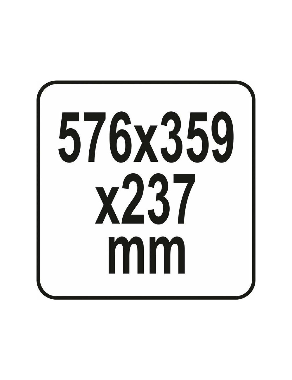 YATO POJEMNIK SYSTEMOWY B24P S1