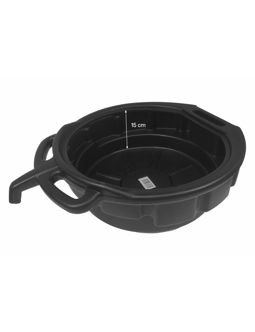 MISKA DO SPUSZCZANIA OLEJU 16L SILVER