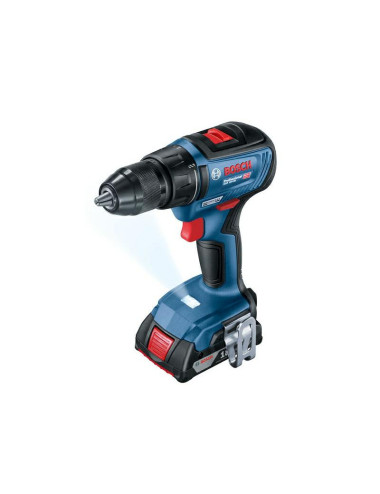BOSCH WIERTARKO-WKRĘTARKA 18V 50 24Nm 2,0Ah + 5,0Ah BRUSHLESS GSR 18 V-50 L-CASE
