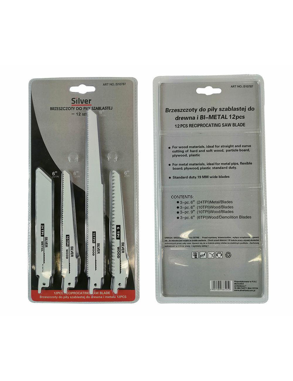 SILVER BRZESZCZOT DO PIŁY SZBLASTEJ 12 szt