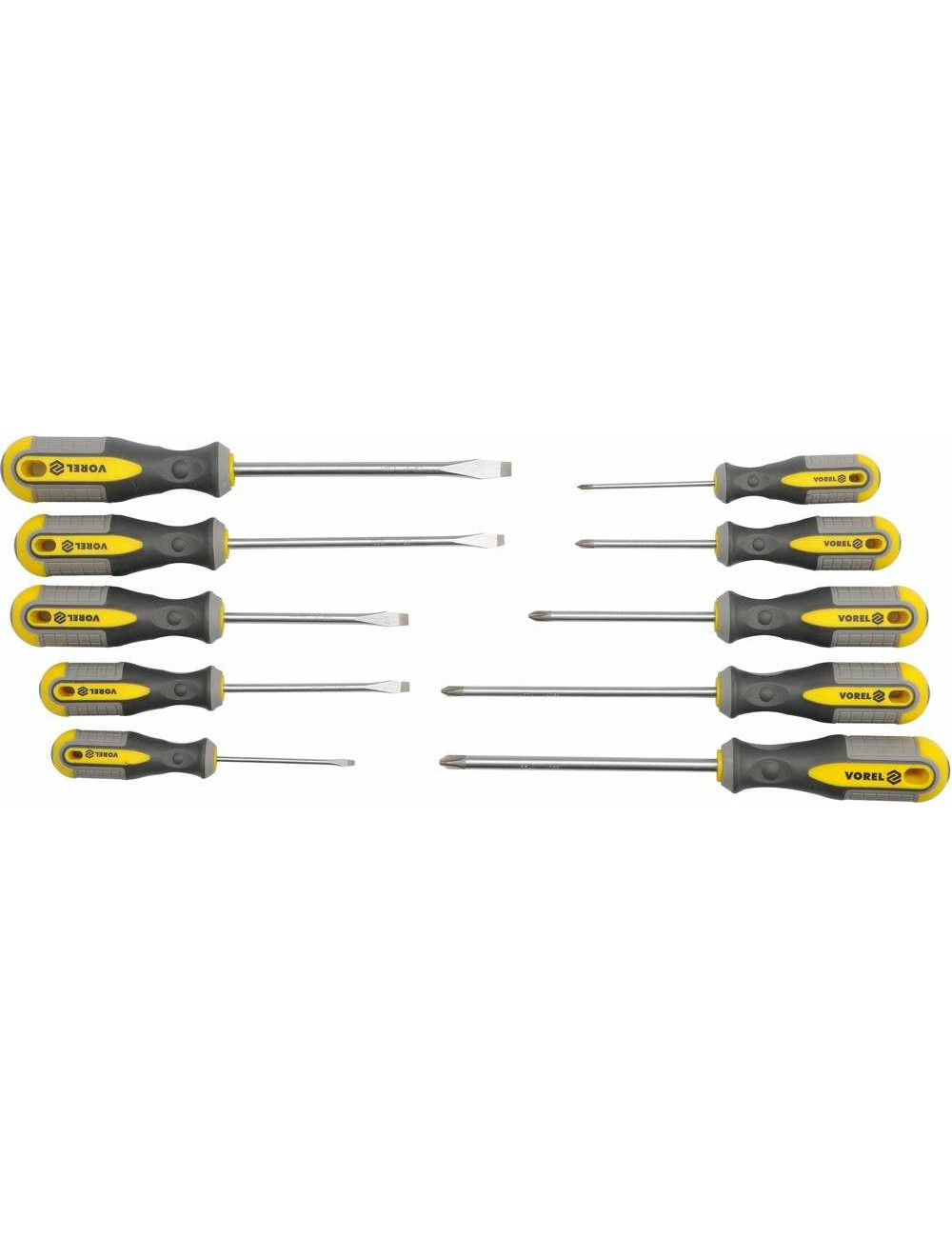 VOREL WKRĘTAKI KOMPLET 10el.
