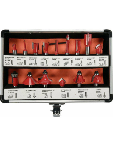 YATO FREZY KSZTAŁTOWE 15cz.