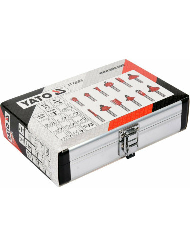 YATO FREZY KSZTAŁTOWE 12cz.